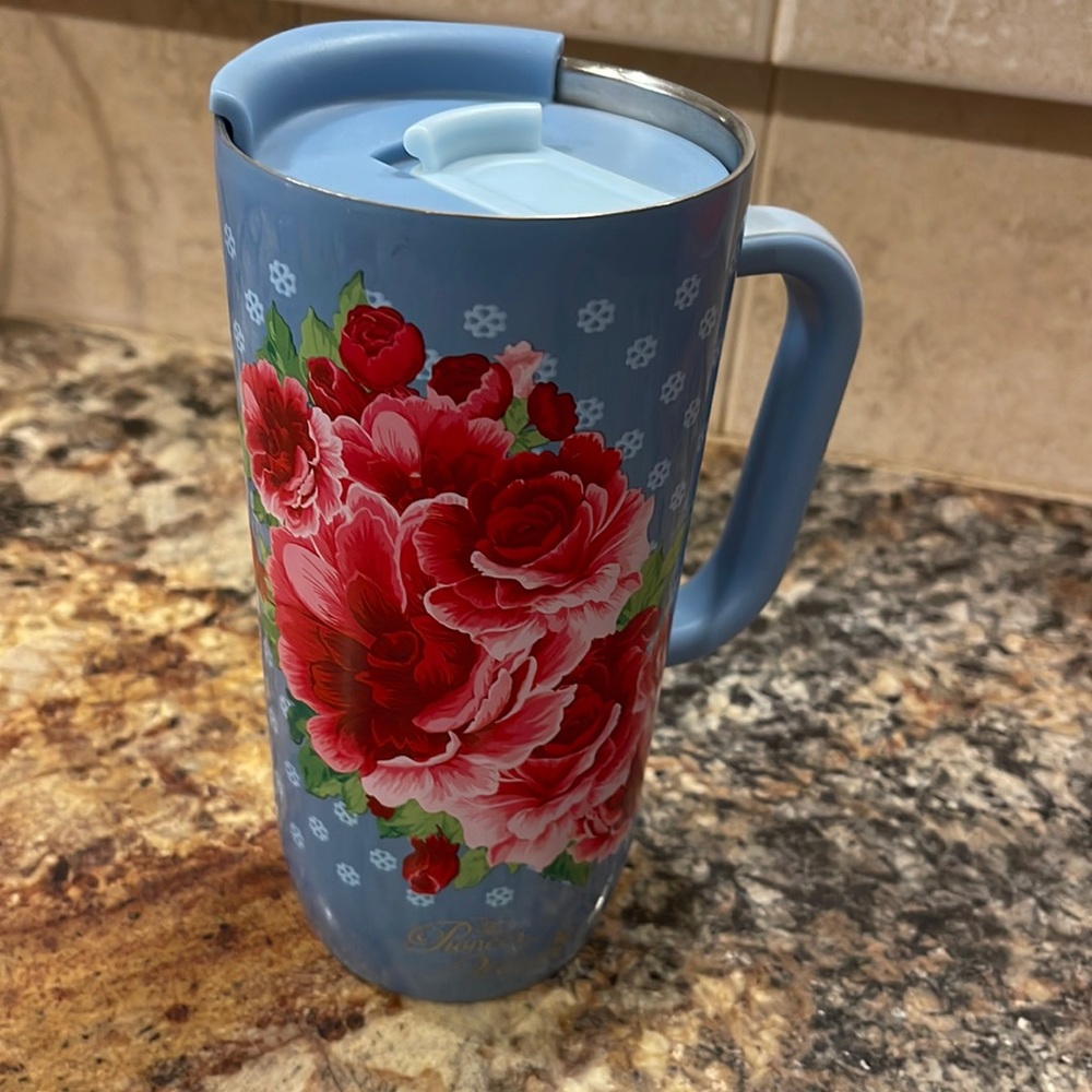 Pioneer woman insulated coffee cup